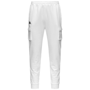 Kappa - Pantalones Hombre Blanco - Iargo