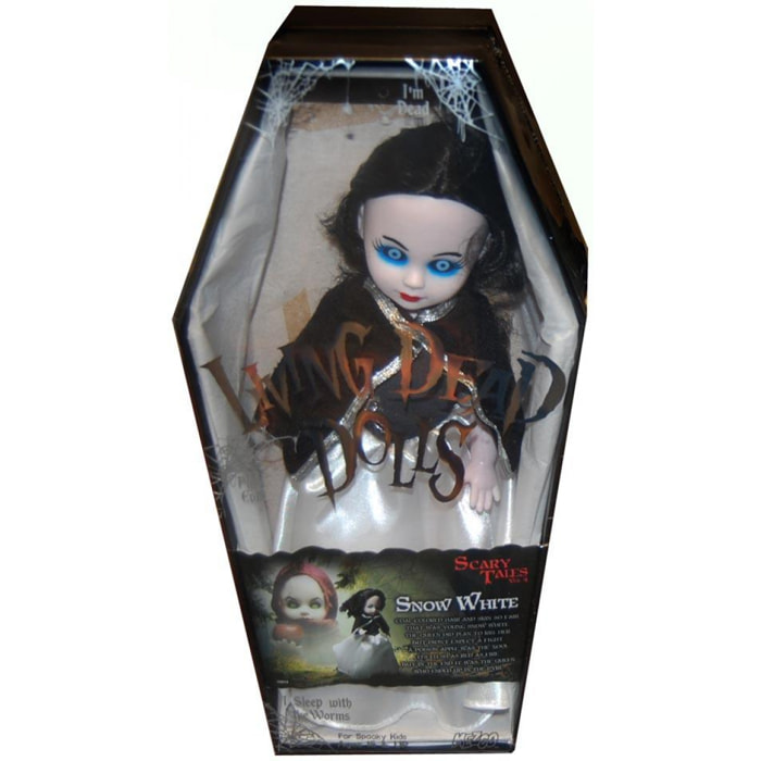 MEZCO LIVING DEAD DOLLS BIANCANEVE CASE 25 CM ACTION FIGURE