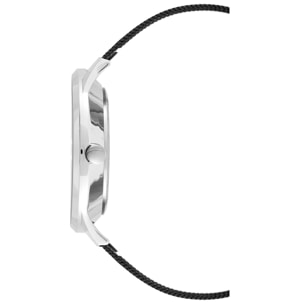 Reloj Nine West NW-2567SVBK Mujer Analogico Cuarzo con Correa de Plastico