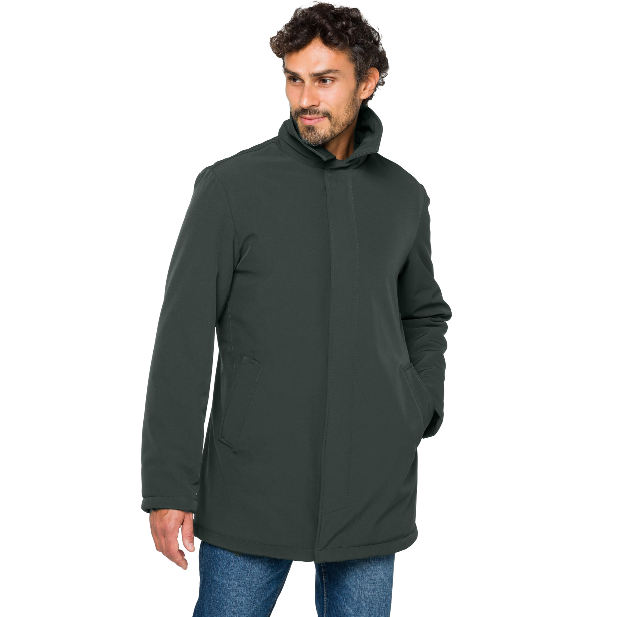 Giacca Hot Buttered termica impermeabile Hendrix verde militare.