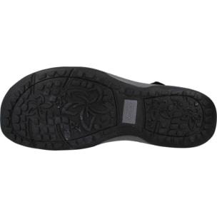 Sandalias Mujer Reggae Slim-takes Two Negro