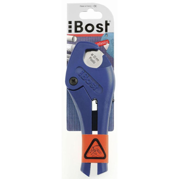 Pince coupe-tubes pour tube plastique Ø 0 à 26mm BOST - 138426