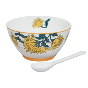 Set 2 pezzi Alice con coppetta e cucchiaio