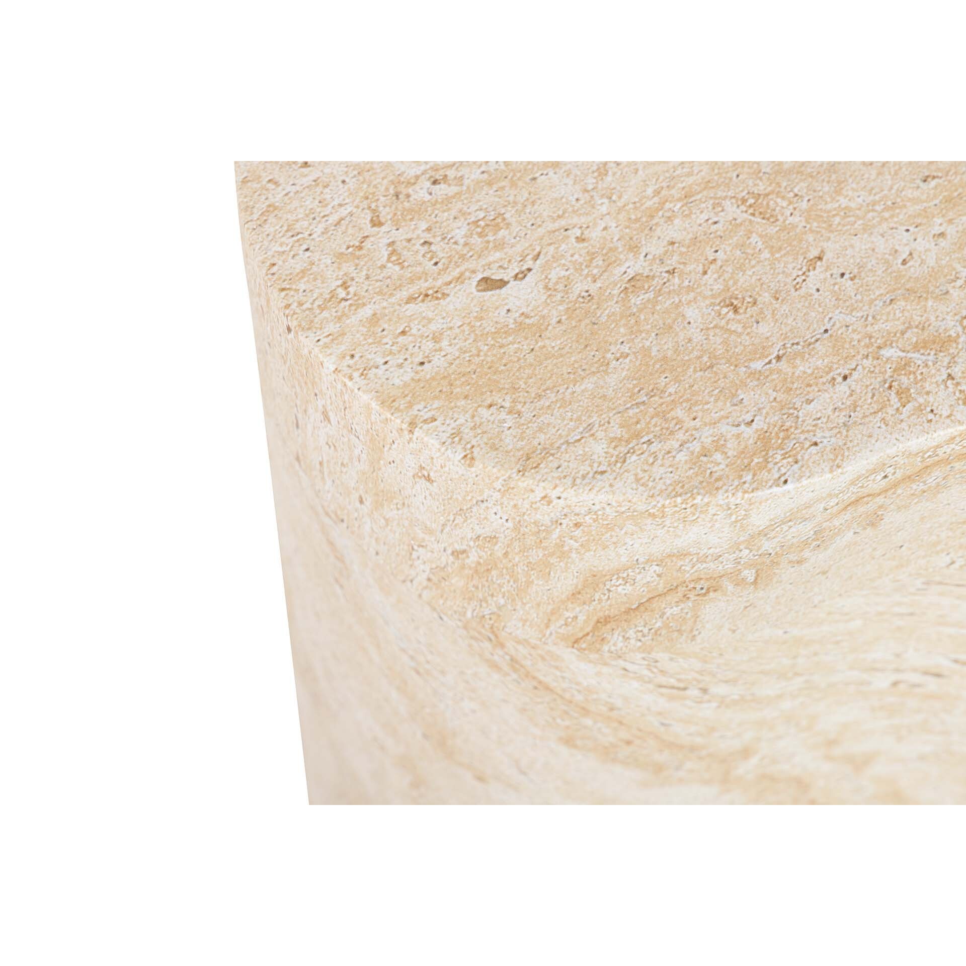 Mesa Auxiliar/taburete Marrón Sedit 38x36x45 Cm