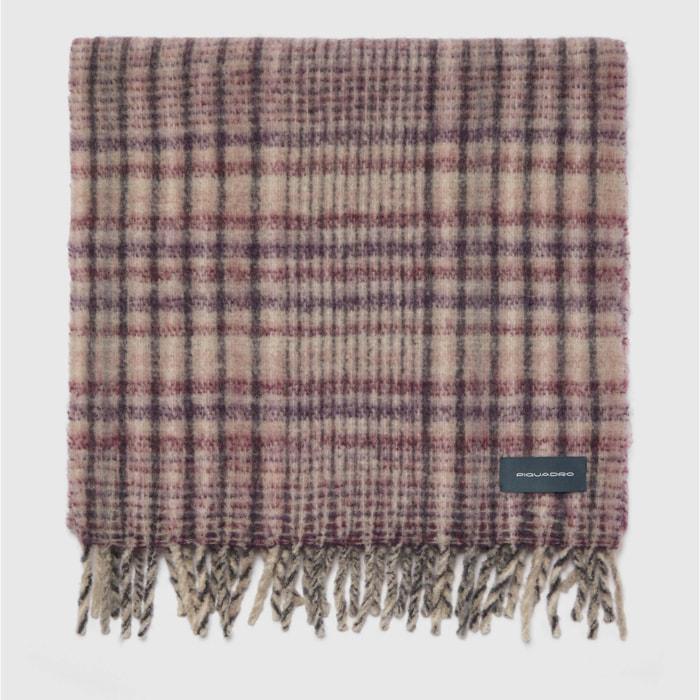 Piquadro Sciarpa in misto lana effetto mohair