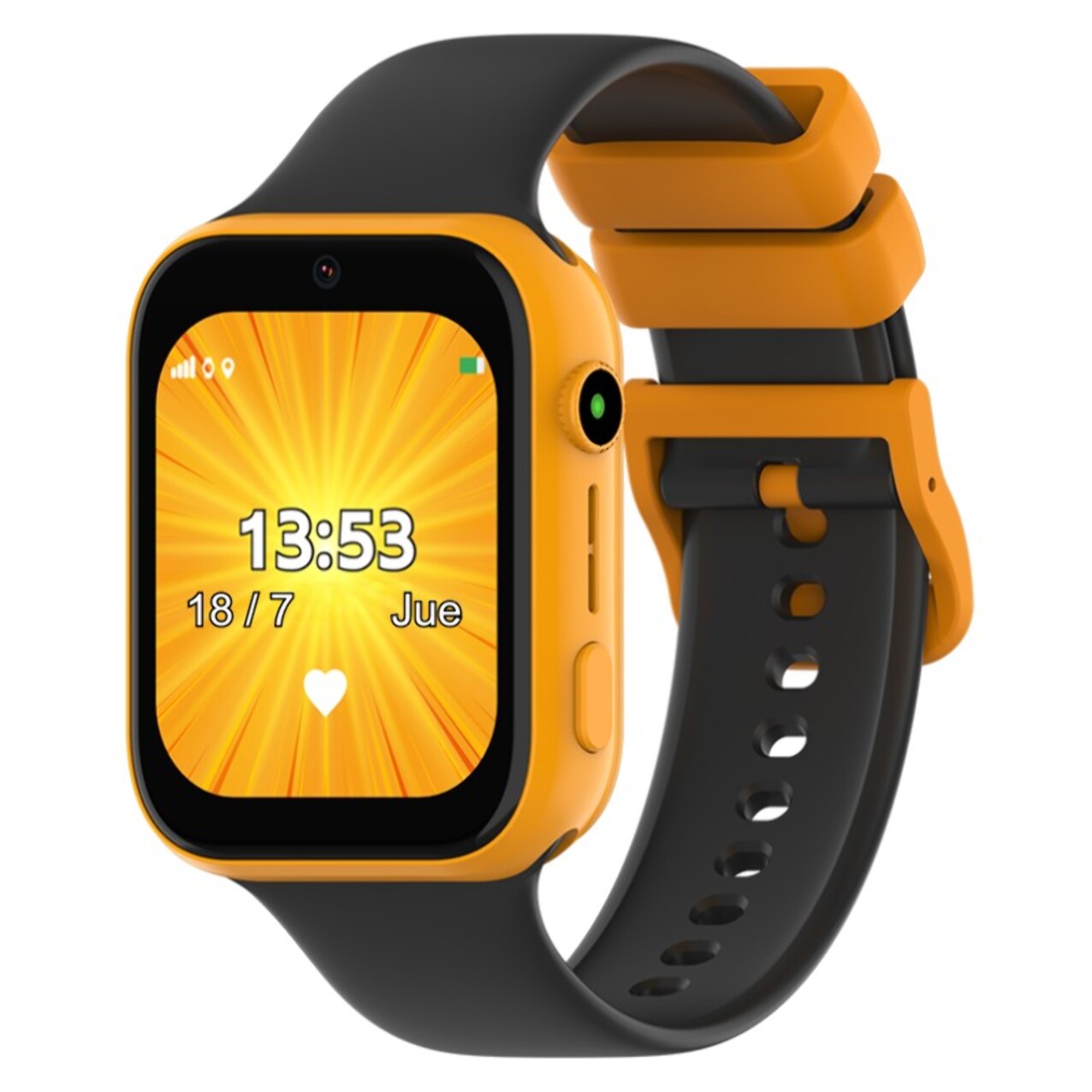 RELOJ INTELIGENTE HOLAWATCH "SMART PRO BLACK" GPS CON CORREAS INTERCAMBIABLES Y PROTECTOR DE PANTALLA