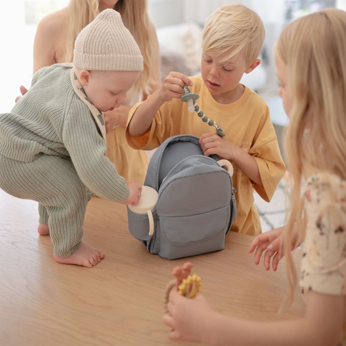 Mushie Mochila Solid