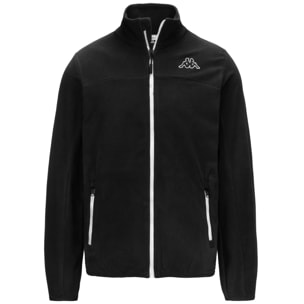Kappa - Felpe Uomo Nero - LOGO WIND