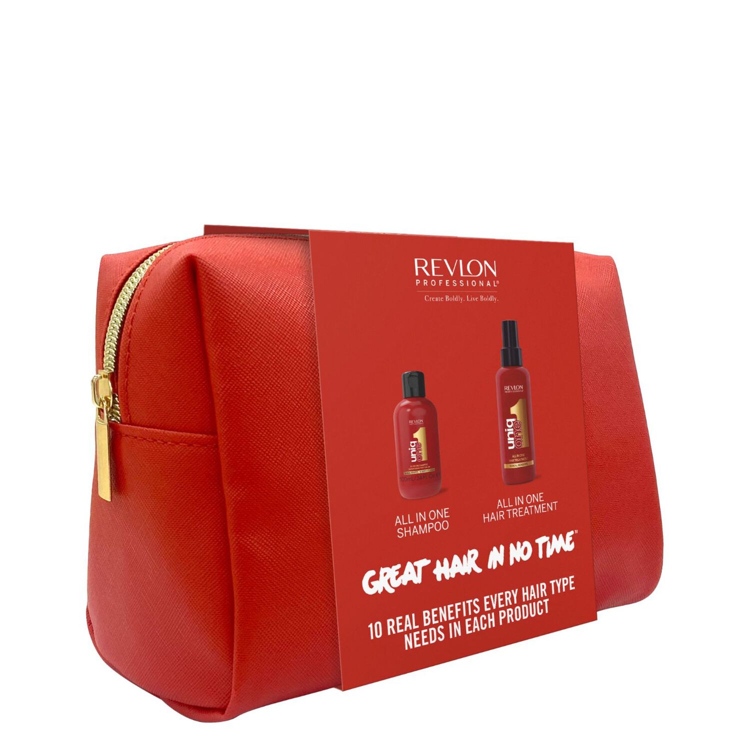 Uniqone™ - Coffret Shampoing 100ml et Masque en Spray Sans Rinçage 150ml