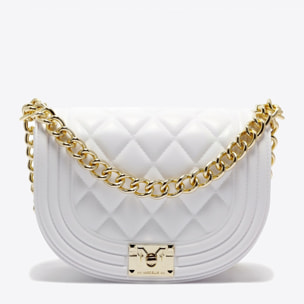 Borsa a mano da donna - Modello False - 100% PVC - 20.5 x 15.5 x 7.0 cm