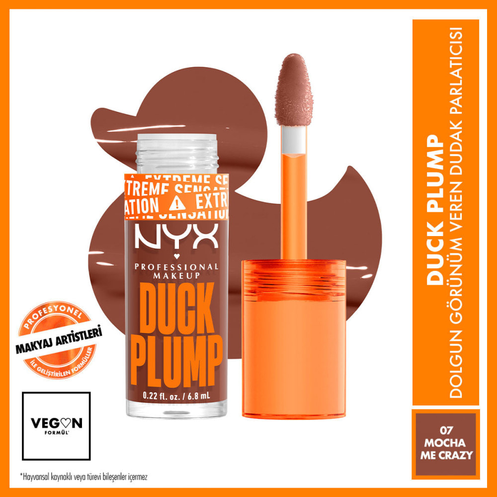 NYX Professional Makeup Duck Plump Gloss MOCHA ME CRAZY