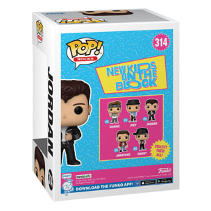 New Bambino On The Block Pop! Rocks Vinile Figura Jordan 9 Cm Funko