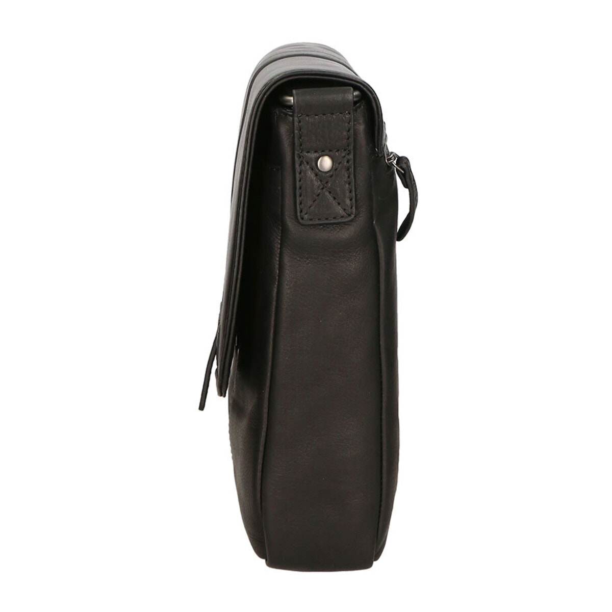 Borsa a tracolla  da uomo In Vera pelle Made in Italy 25x28x6 cm