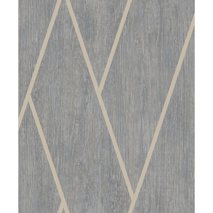 Papier peint effet tissu plissé beige doré