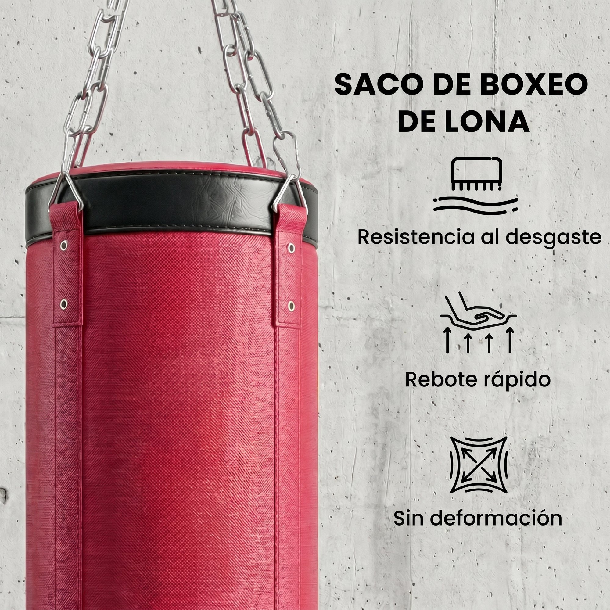 Soporte para Saco de Boxeo de Pie de Acero, Soporte para Bolsa de Boxeo con Altura Ajustable 175–220 cm y 185–231 cm, Base Pesada y Bolsa de Arena, Entrenamiento para MMA, Gimnasio en Casa