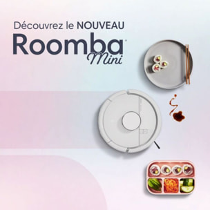 Robot Aspirateur Laveur IROBOT Roomba Mini Blanc F155240
