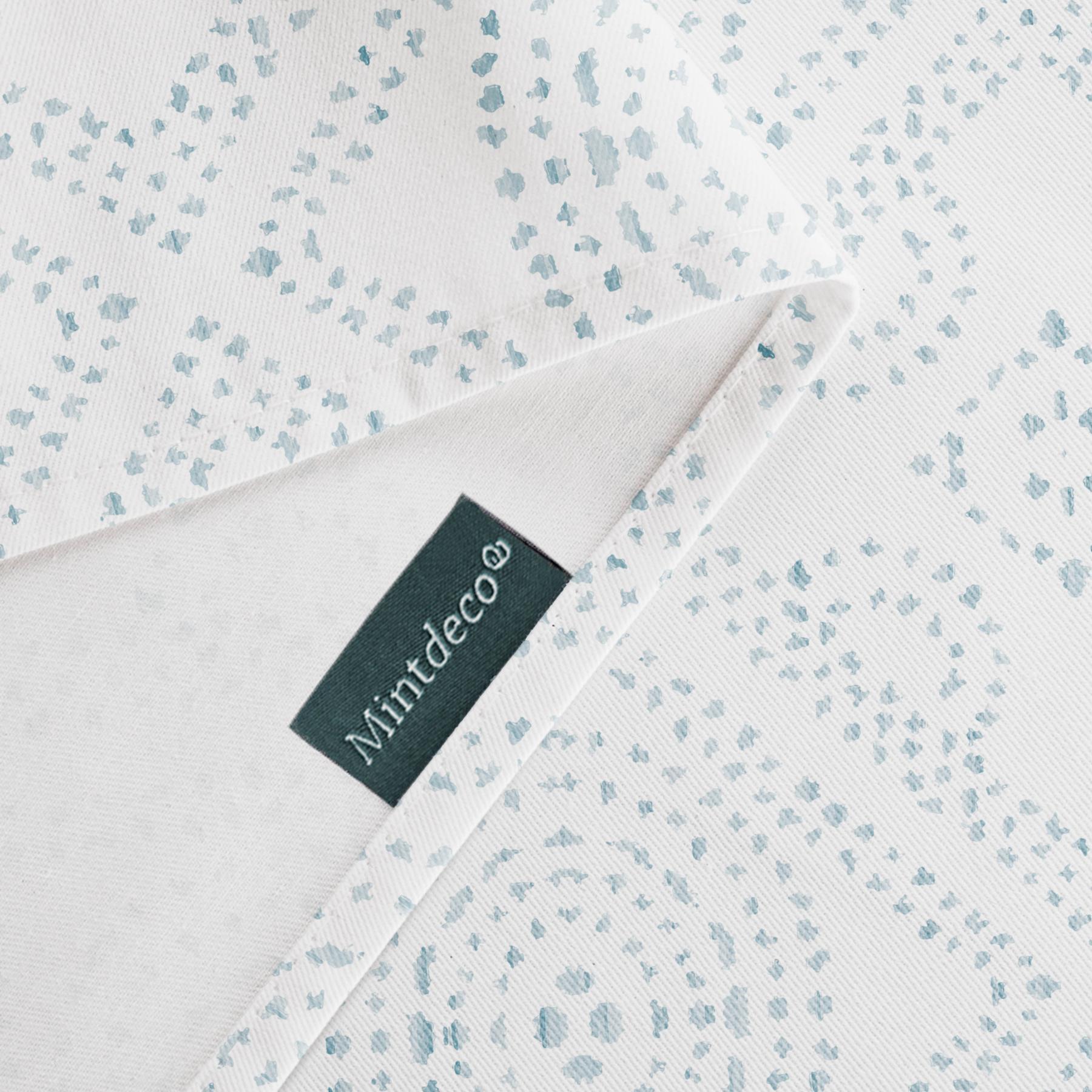 Nappe anti-taches BROKLIN BLEU - en 100 % coton