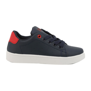 Zapatillas Sneaker para Niño- Shone 001-001 Navy/Red