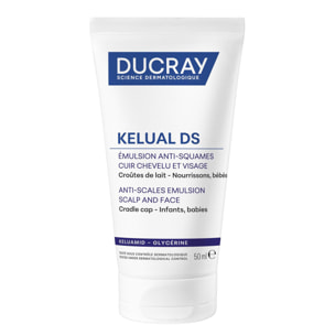 Kelual Ds - Émulsion Anti-Squames Cuir Chevelu et Visage 50 ml