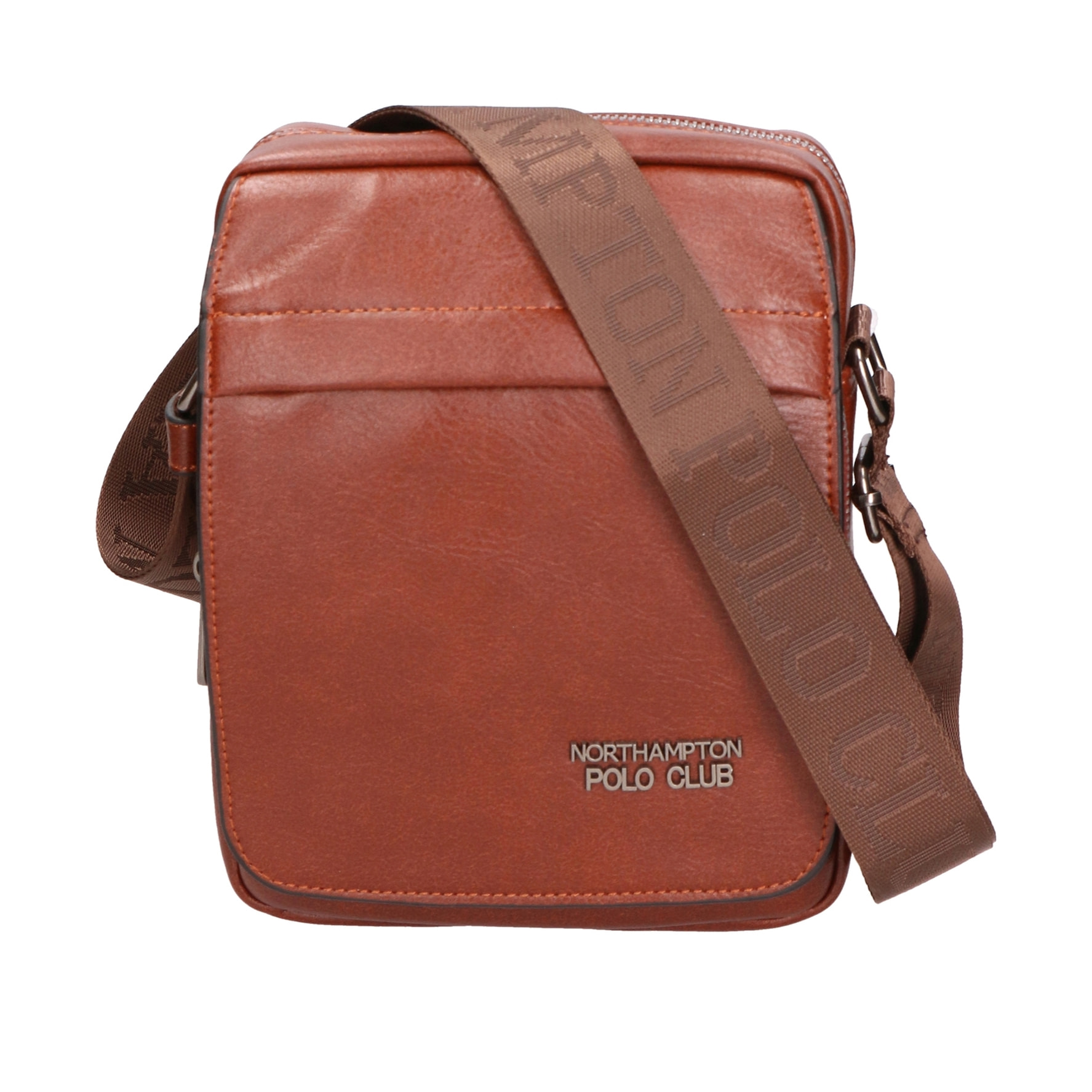 Borsa a tracolla da Uomo in Ecopelle Prodotto Vegano 19x23x7,5 cm