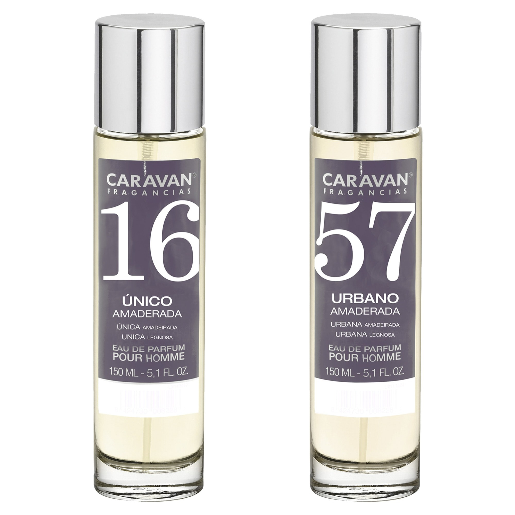 Set de 2 perfumes caravan hombre nº57 y nº 16