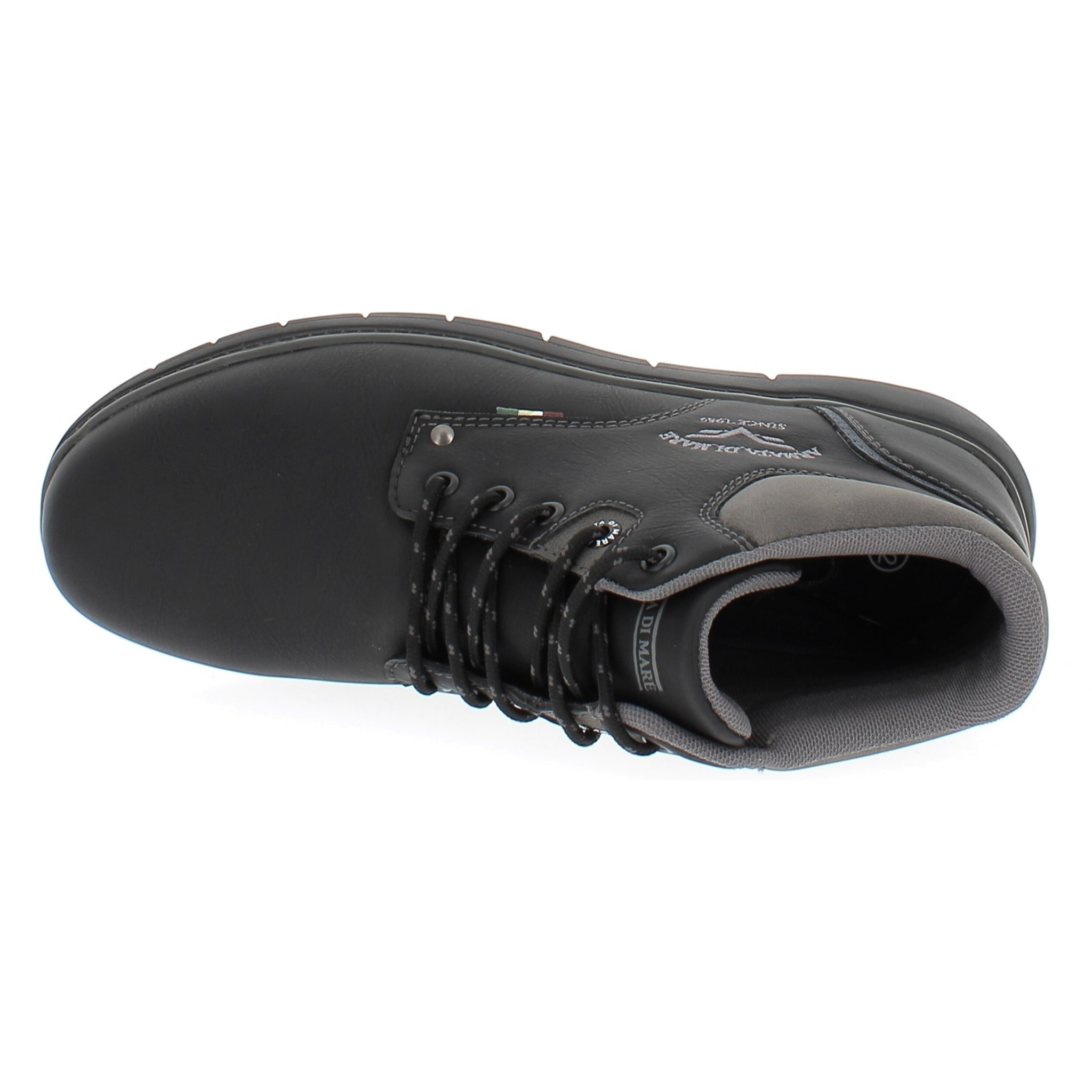 Armata di Mare Scarpe Uomo Stivaletti Casual Stringati con Soletta Rimovibile in Memory Foam AMU 2L827 Black