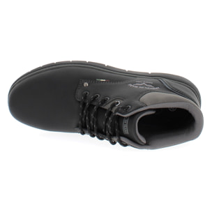 Armata di Mare Scarpe Uomo Stivaletti Casual Stringati con Soletta Rimovibile in Memory Foam AMU 2L827 Black