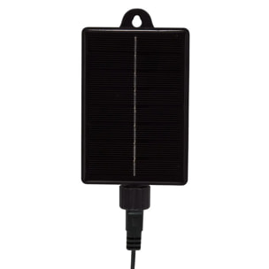 Guirlande lumineuse d'extérieur 10 m 100 LED blanc froid 8 fonctions solaire