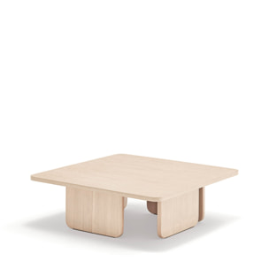 Mesa de centro Arq en natural claro