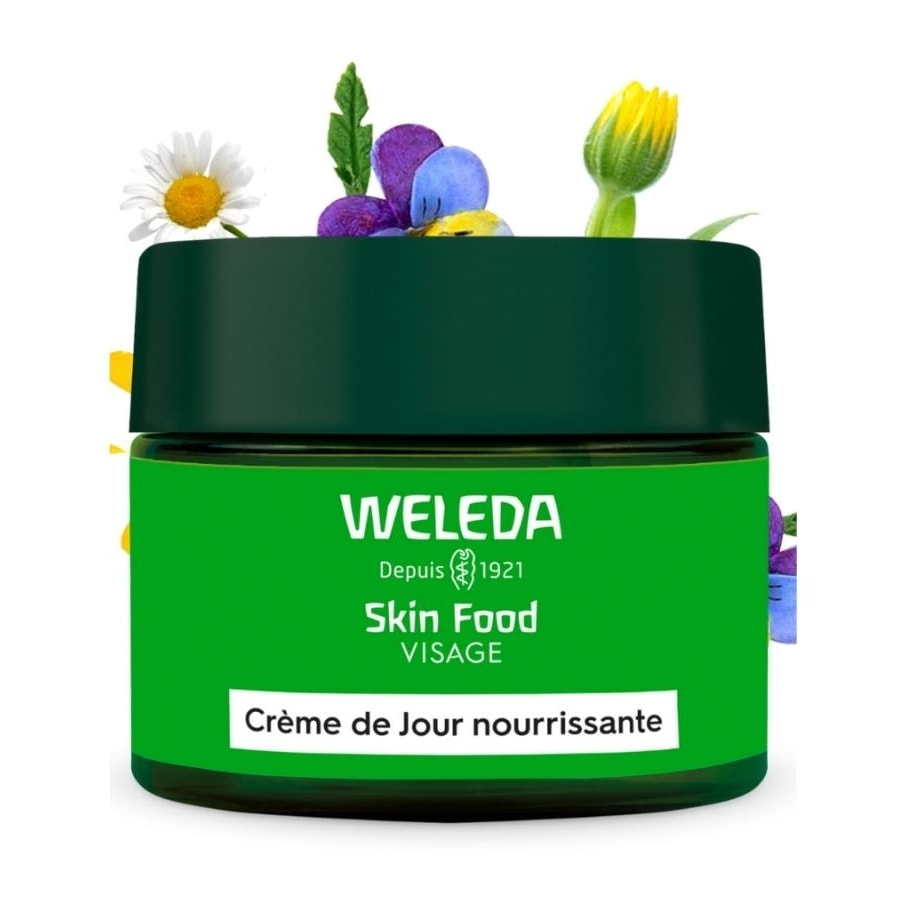 WELEDA - Skin Food Crème de Jour nourrissante - Pour les peaux sèches - Hydrate immédiatement et nourrit instantanément  - Natrue* - Vegan*** - 40 ml