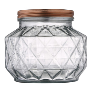 Bote de Vidrio – Recipiente de Almacenaje para Cocina con Tapa, Ideal para Pasta, Cereales y Alimentos Secos Renberg Signature