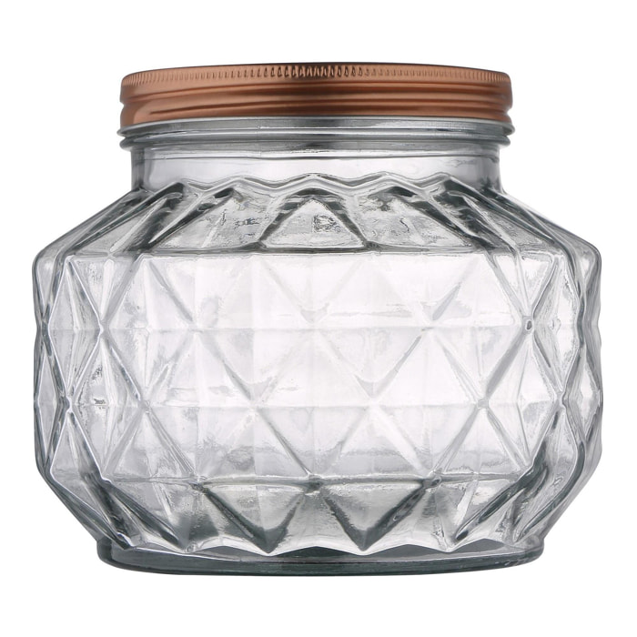 Bote de Vidrio – Recipiente de Almacenaje para Cocina con Tapa, Ideal para Pasta, Cereales y Alimentos Secos Renberg Signature