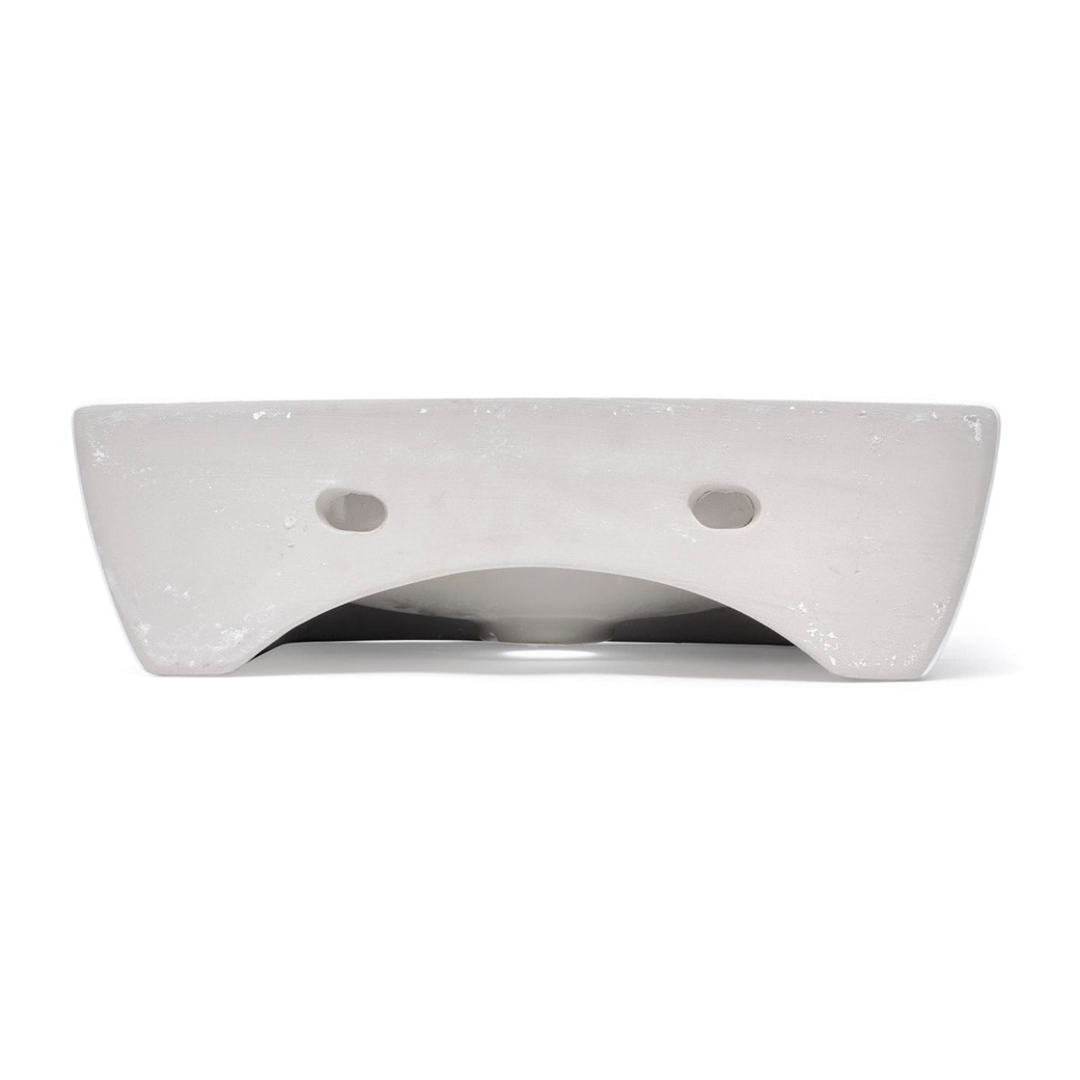 Lavabo suspendu en céramique 43x30x13 cm Swiss Aqua Technologies, sans trop-plein + mitigeur lavabo Roca (A5A306SATBRE4330R)
