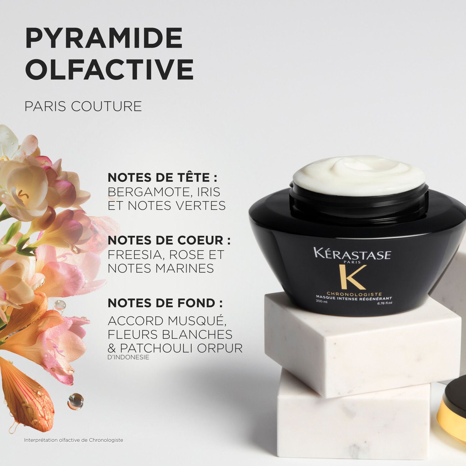 Chronologiste - Masque Revitalisant Jeunesse pour les Cheveux Affaiblis par les Effets du Temps