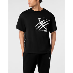 PLEIN SPORT T-Shirt Round Neck Ss SCRATCH