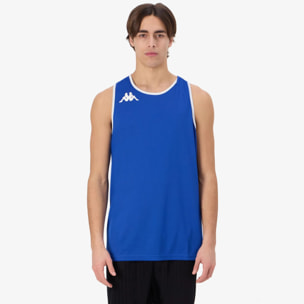 Kappa - Maglie gioco Uomo Blu - Kappa4Basket Danco