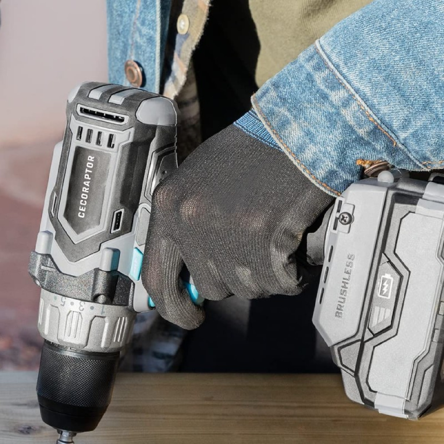 Cecotec Perceuse Cecoraptor Perfect Drill 4020 Brushless Ultra