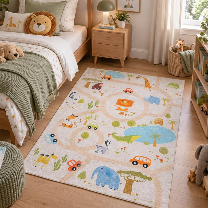 Tapis surper doux - Lavable en machine - ZOO ROUTE