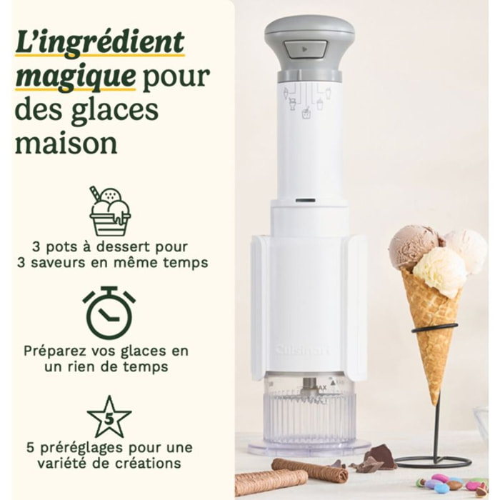 Sorbetière CUISINART Freeze Wand ICEFD10E