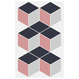 Sticker Géométrie 32 x 50 cm