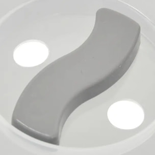 Cloche pour micro-ondes transparent D26cm