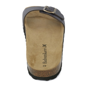 SANDALO BIARRRITZ BABUNKERS MARRONE