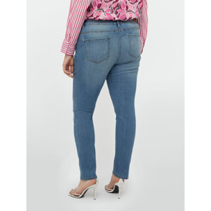 Fiorella Rubino - Jeans skinny push up - Azzurro