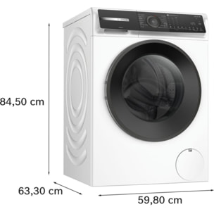 Lave linge hublot BOSCH WGH2440SFR, SERENITY, Antitaches, Iron Assist, Série 6