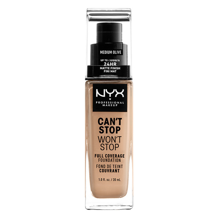 NYX Professional Makeup Can't Stop Won't Stop Fond de teint Medium Olive