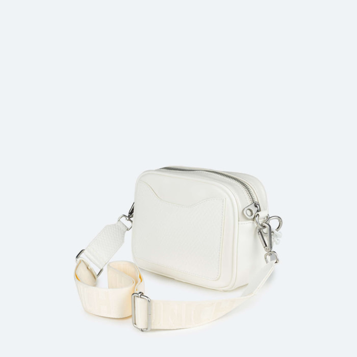 BOLSO SPLASH CROSSBODY CAMERA WHITE