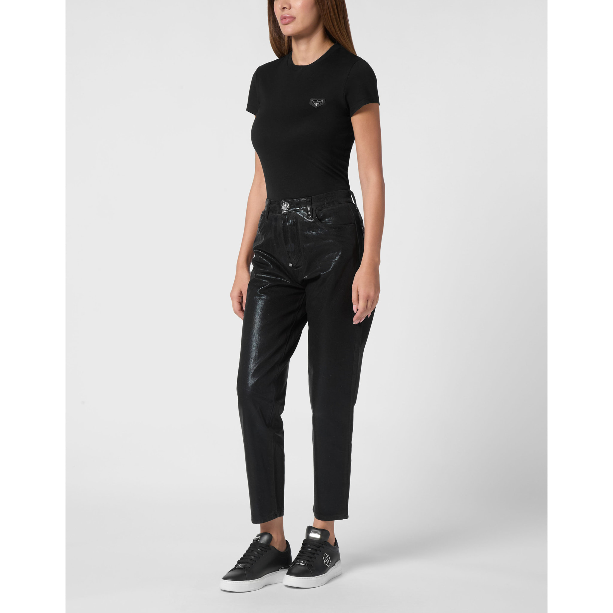 PHILIPP PLEIN Jeans dal taglio mom