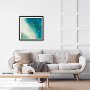 Affiche Plage bleue Affiche seule