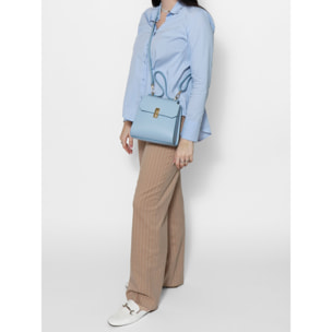 Borsa a mano da donna In Vera pelle Made in Italy 20x18x10 cm