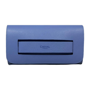 Pochette Cheval Firenze Hamal Blu Pervinca